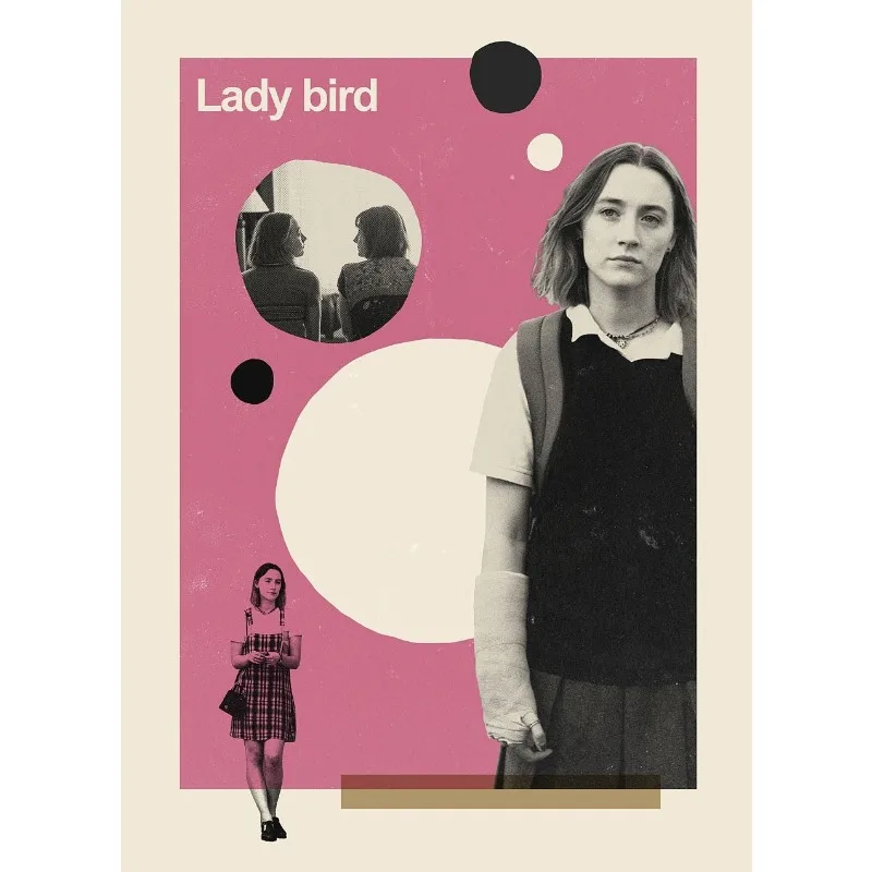 Plakat filmowy retro klasyka kina na płótnie Wzór 6