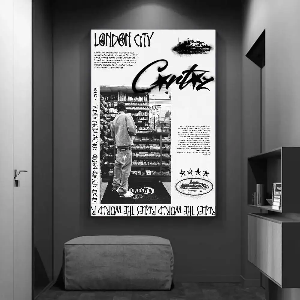 Plakat filmowy w stylu street do salonu Hei 11