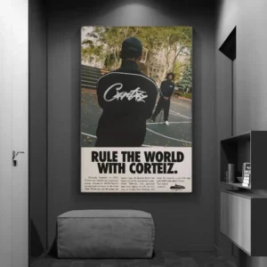 Plakat filmowy w stylu street do salonu Hei 15