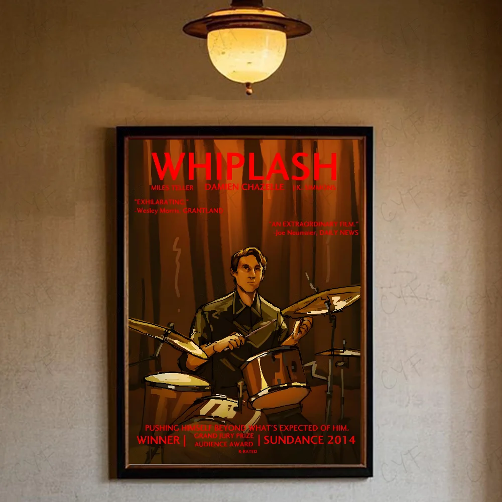Plakat filmowy Whiplash Wzór 2