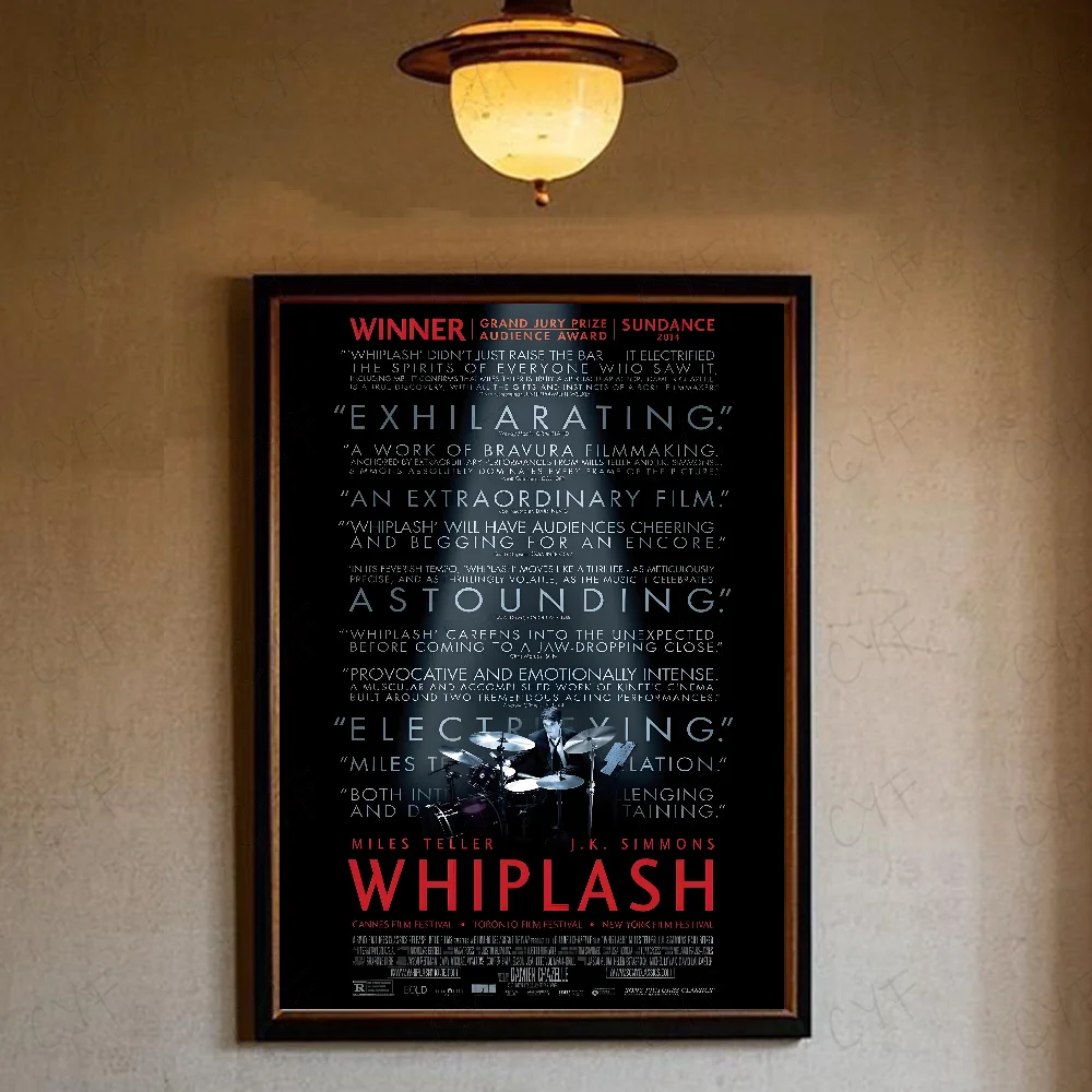 Plakat filmowy Whiplash Wzór 3