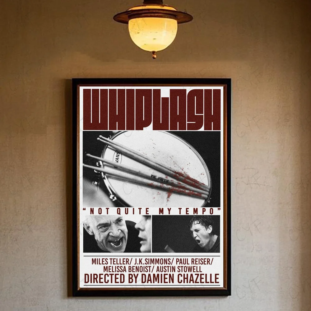 Plakat filmowy Whiplash Wzór 8