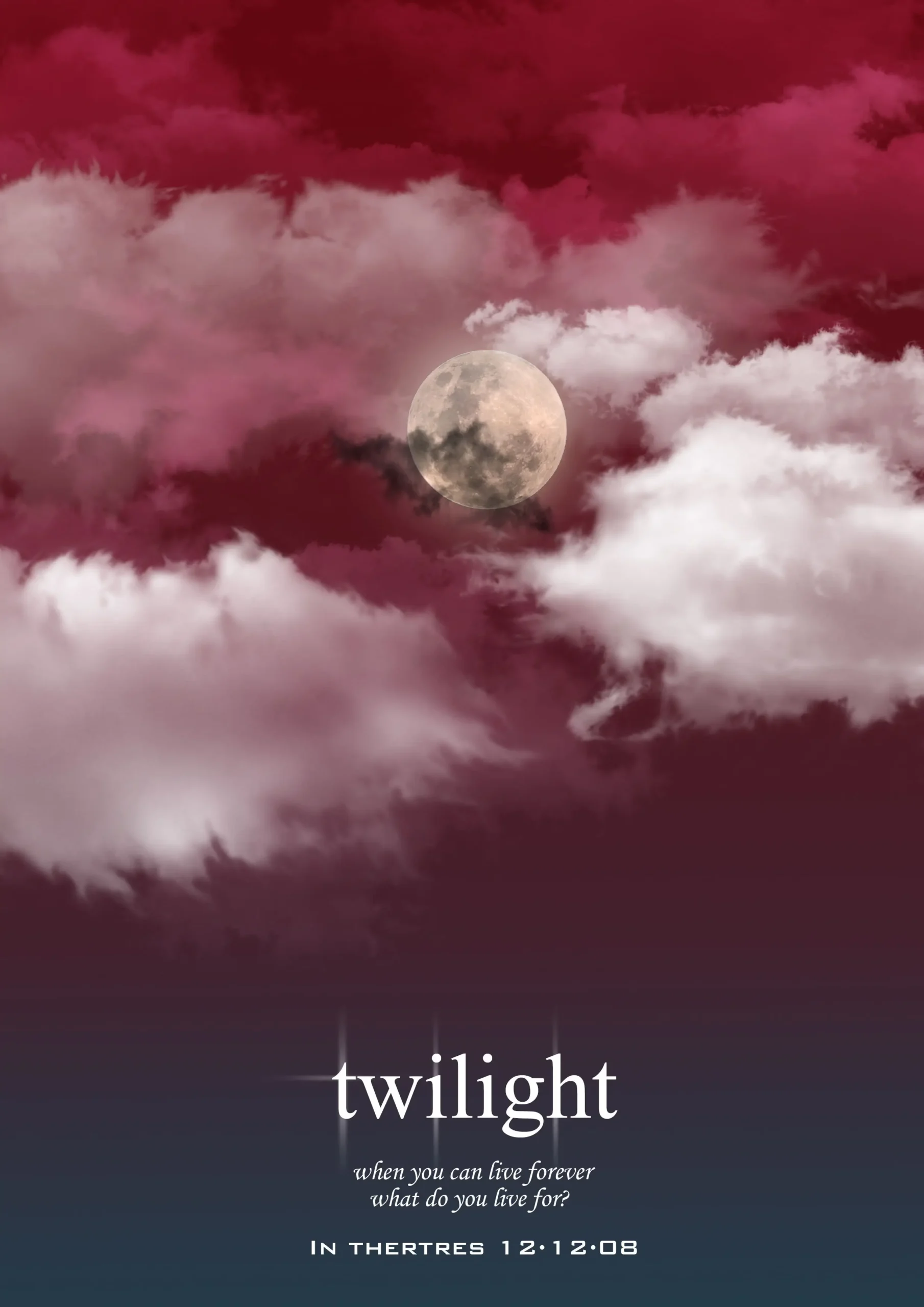 Zmierzch (Twilight) - plakat filmowy Wzór 2
