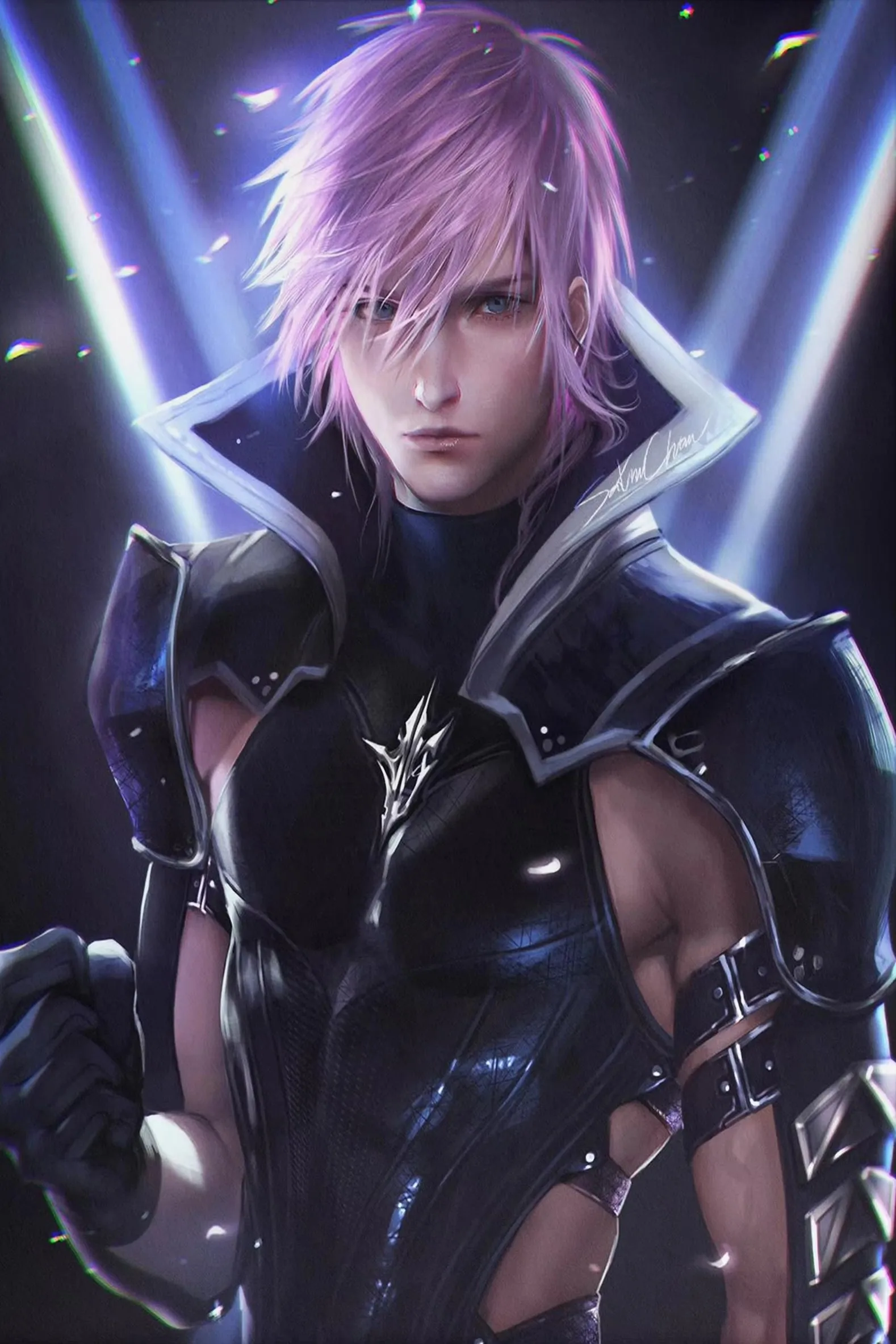 Final Fantasy VII - plakat Jasnoszary
