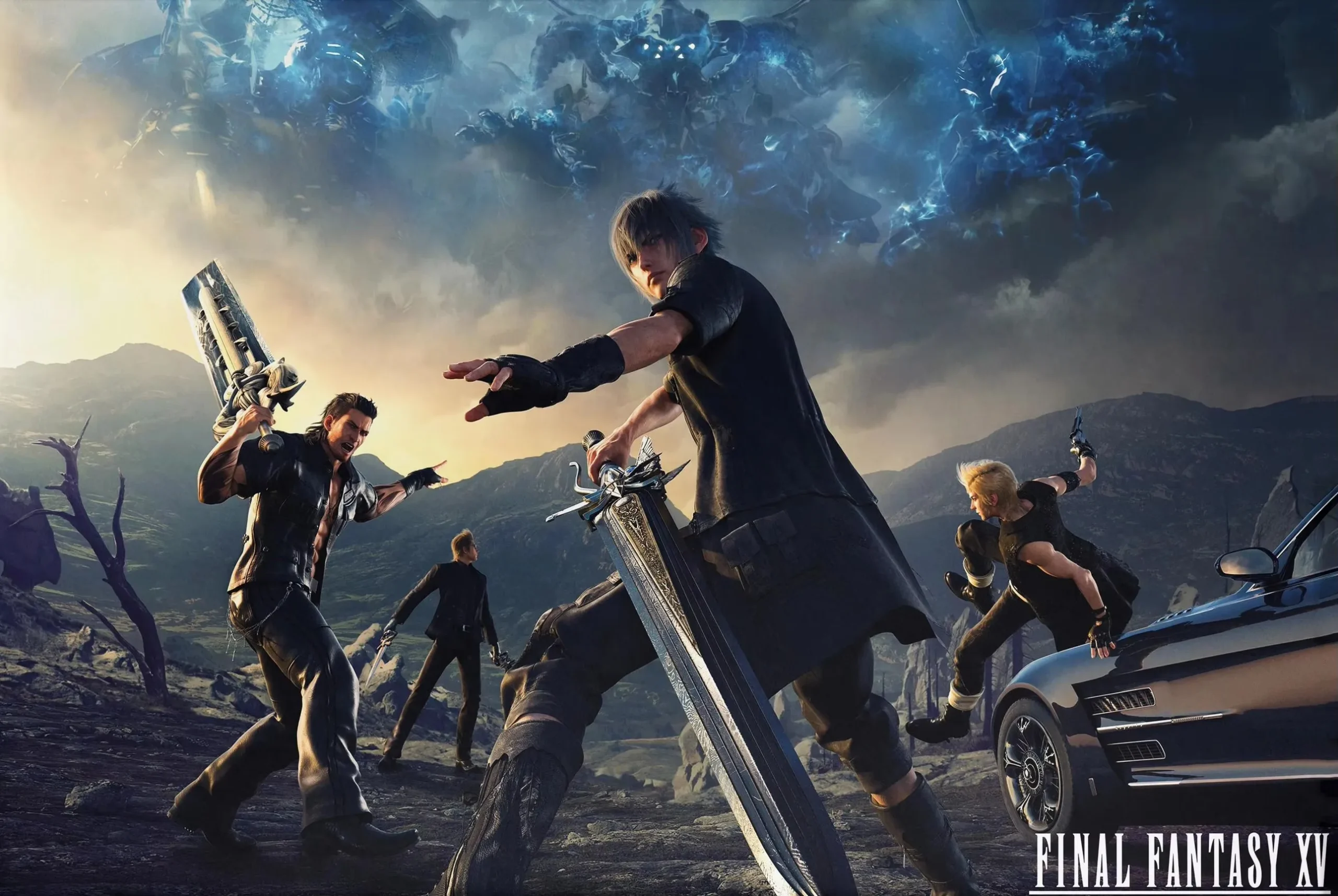 Final Fantasy VII - plakat Zielony