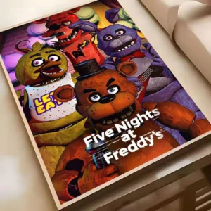 Plakat Five Nights at Freddy's – gra Czarny11