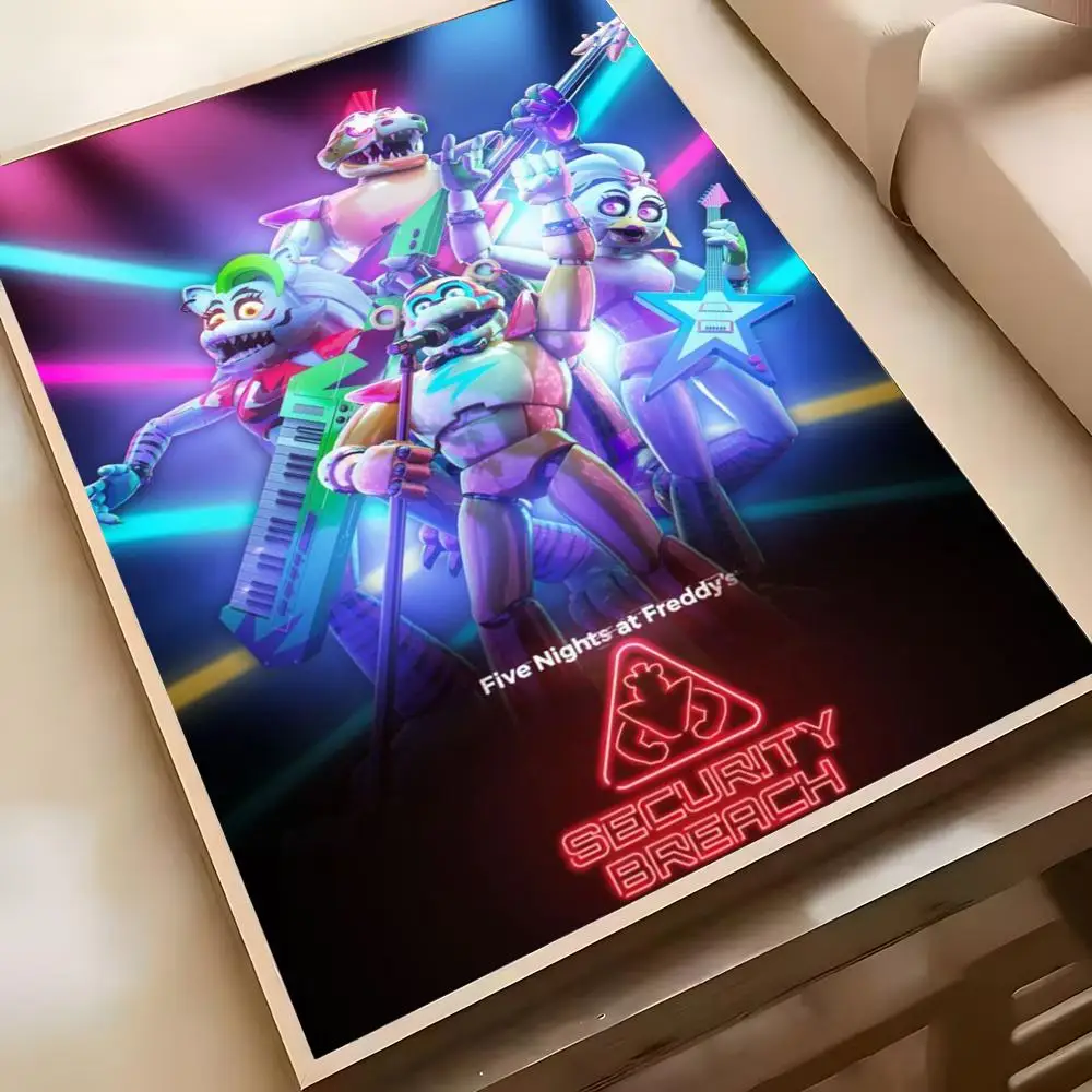 Plakat Five Nights at Freddy’s – gra Czarny18