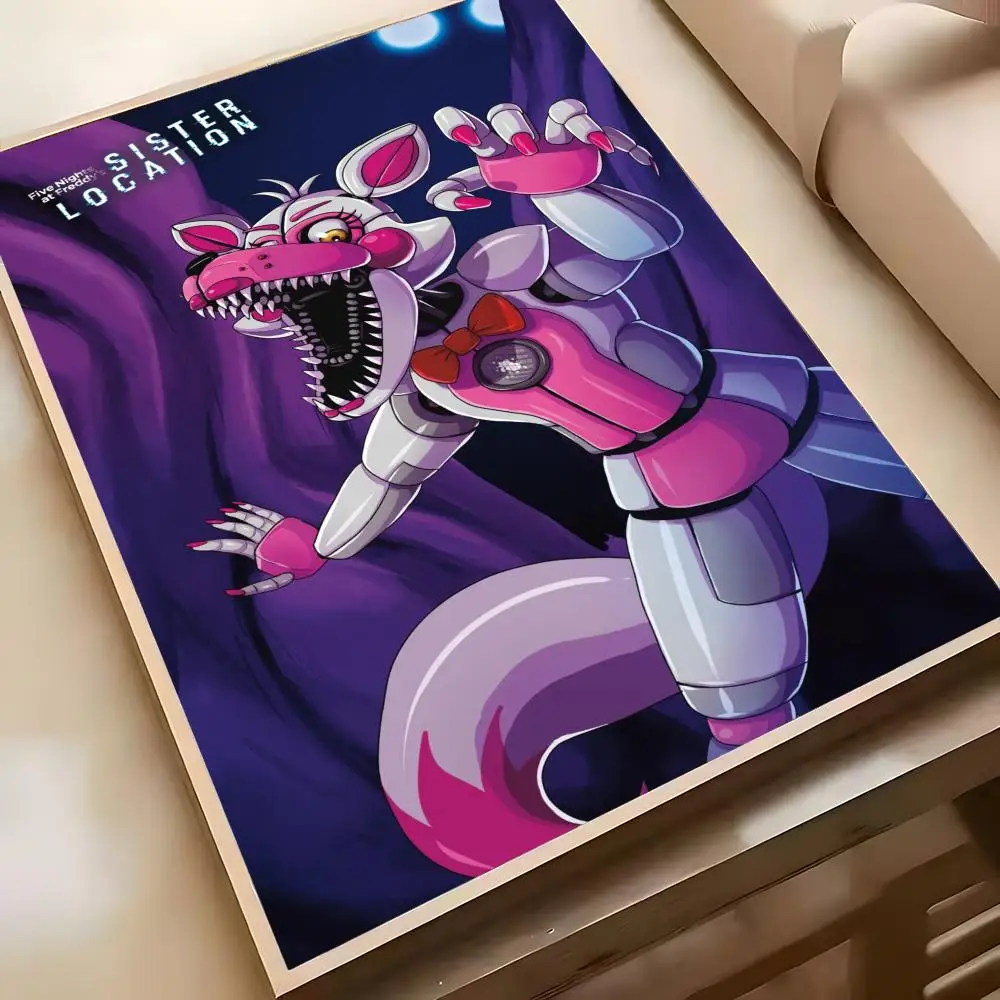 Plakat Five Nights at Freddy’s – gra Czarny19