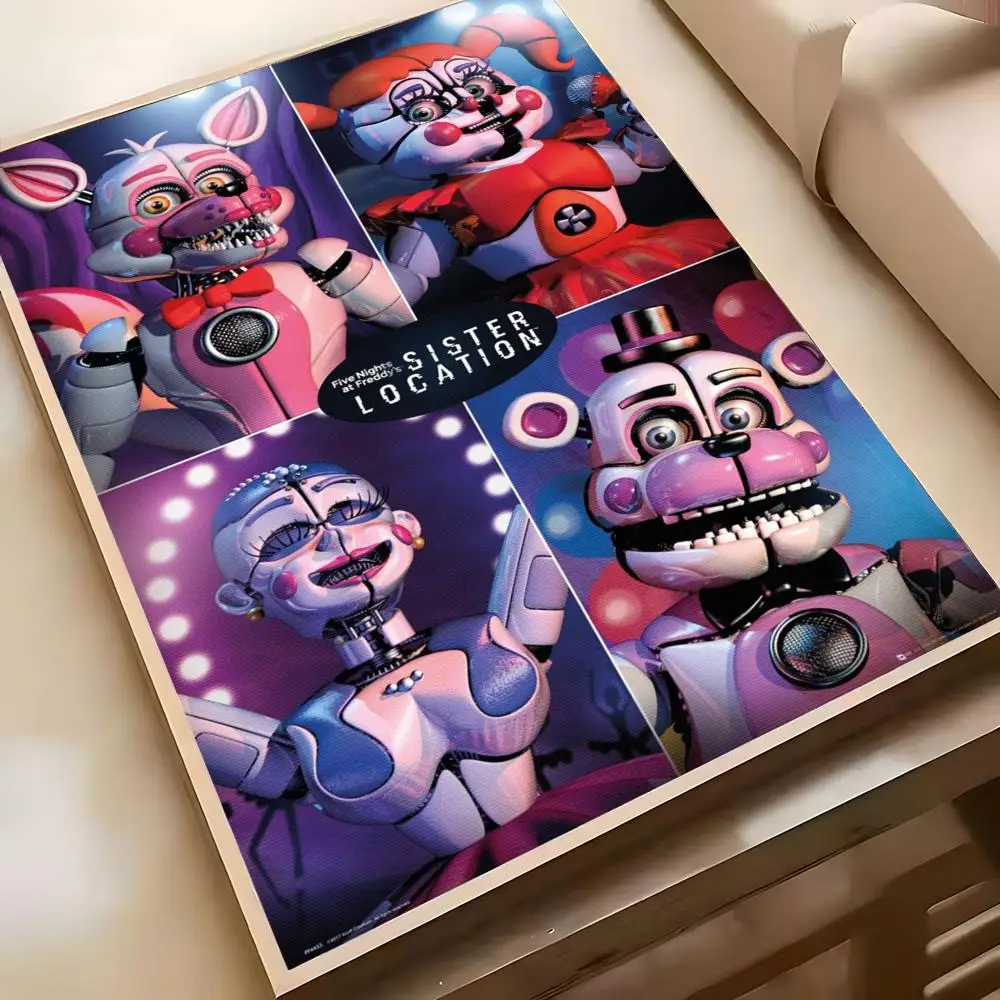Plakat Five Nights at Freddy’s – gra Czarny20