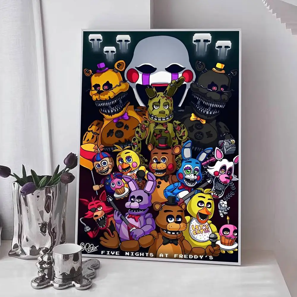 Plakat Five Nights at Freddy's Wzór 4