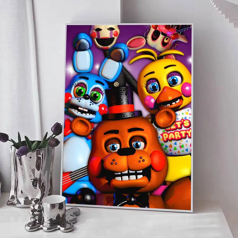 Plakat Five Nights at Freddy's Wzór 5