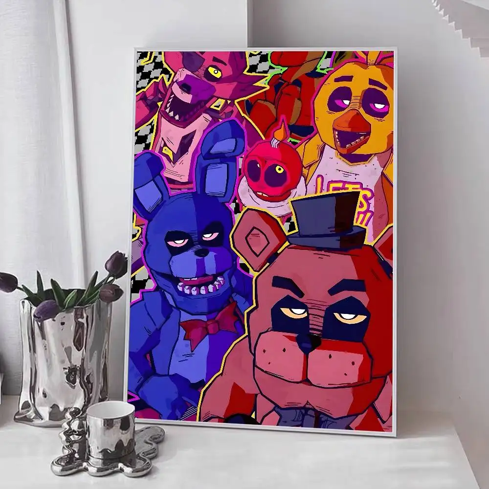 Plakat Five Nights at Freddy's Wzór 8