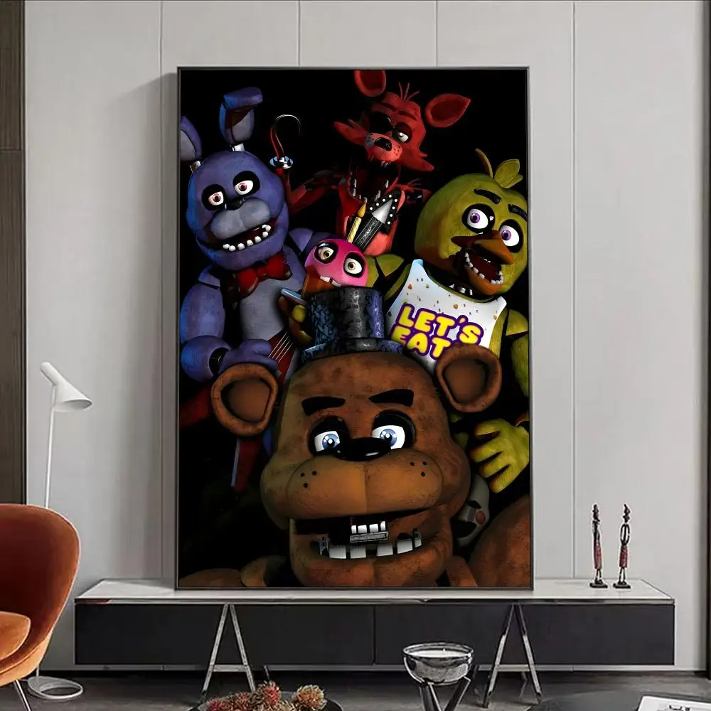 Plakat FNAF Five Nights at Freddy's Wzór 2