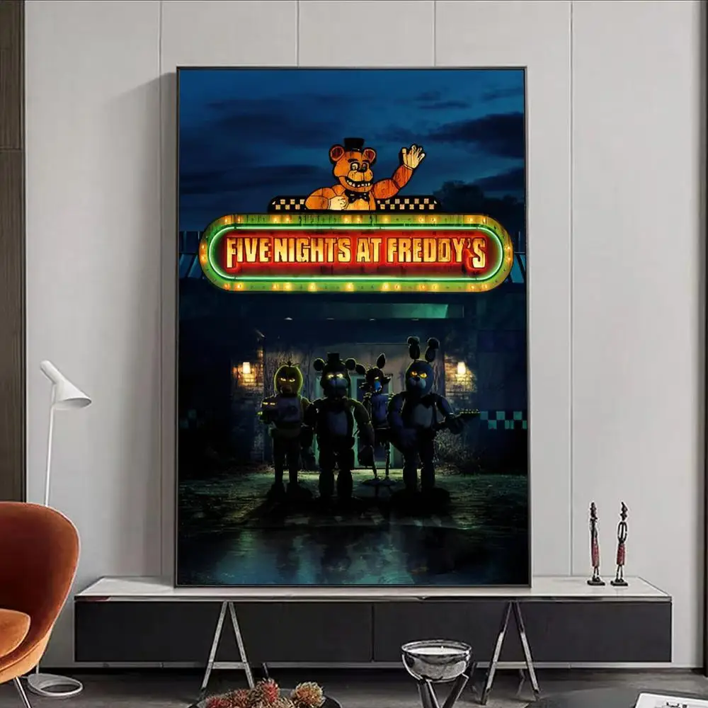 Plakat FNAF Five Nights at Freddy's Wzór 4