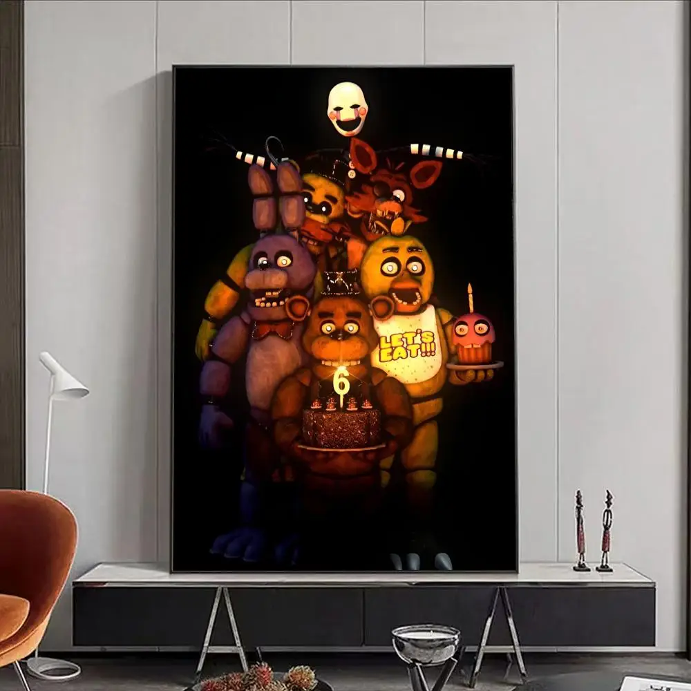 Plakat FNAF Five Nights at Freddy's Wzór 5
