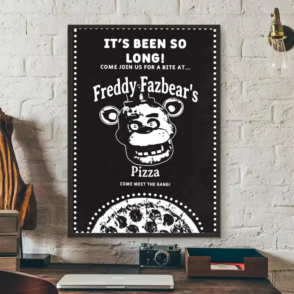 Five Nights at Freddy’s – plakat z gry Czarny5