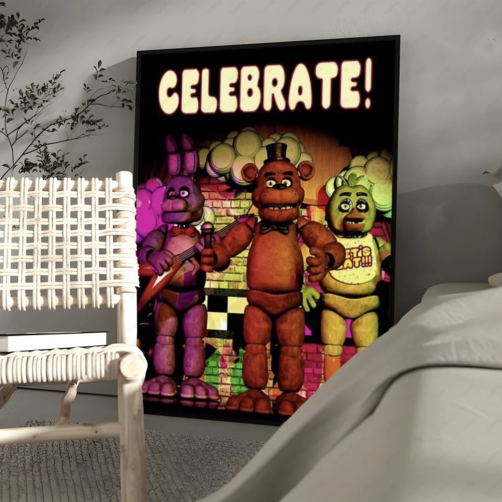Plakat FNAF Five Nights at Freddy's Wzór 1