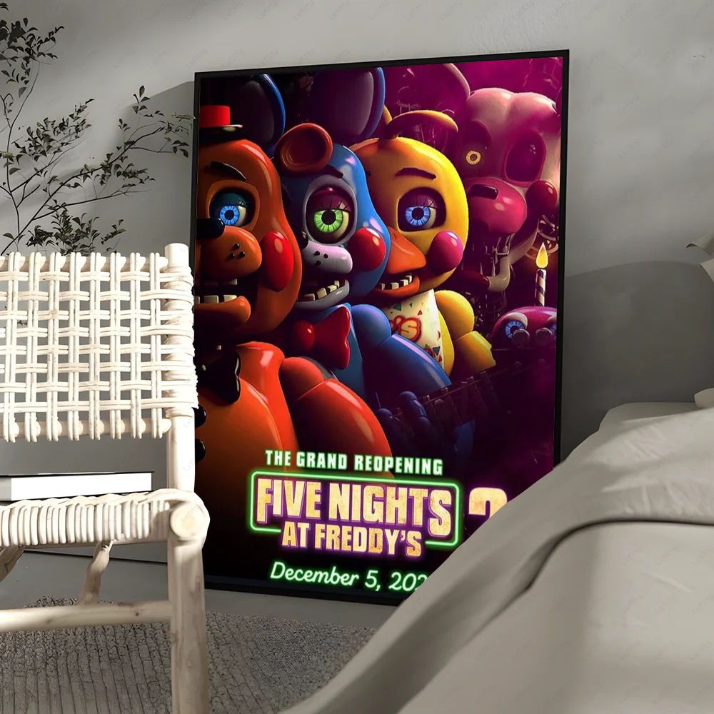 Plakat FNAF Five Nights at Freddy's Wzór 2
