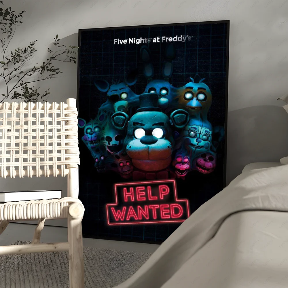 Plakat FNAF Five Nights at Freddy's Wzór 3