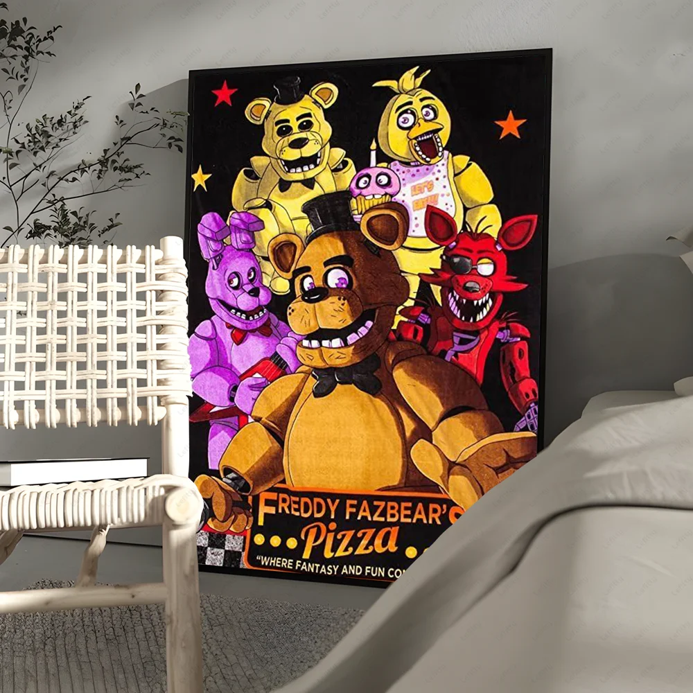 Plakat FNAF Five Nights at Freddy's Wzór 7