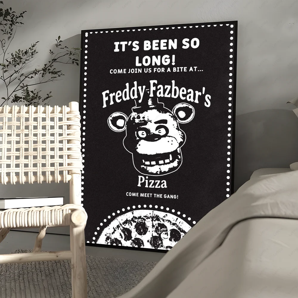 Plakat FNAF Five Nights at Freddy's Wzór 8