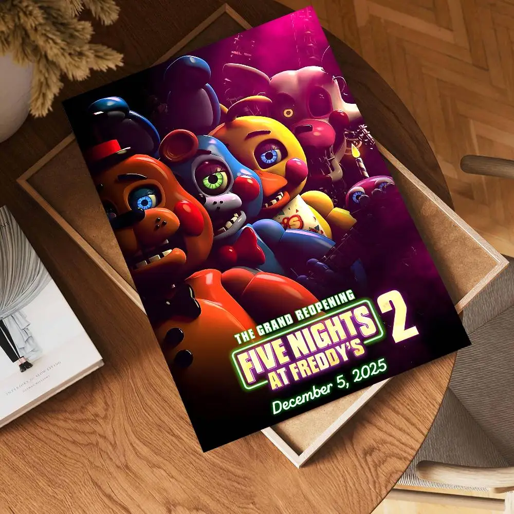 Plakat FNAF - Five Nights at Freddy's do pokoju gracza Wzór 2