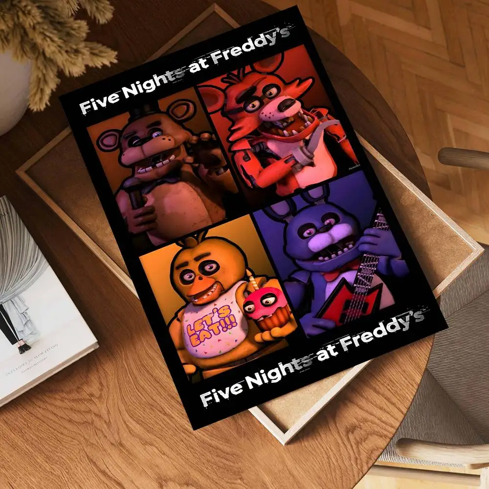 Plakat FNAF - Five Nights at Freddy's do pokoju gracza Wzór 4