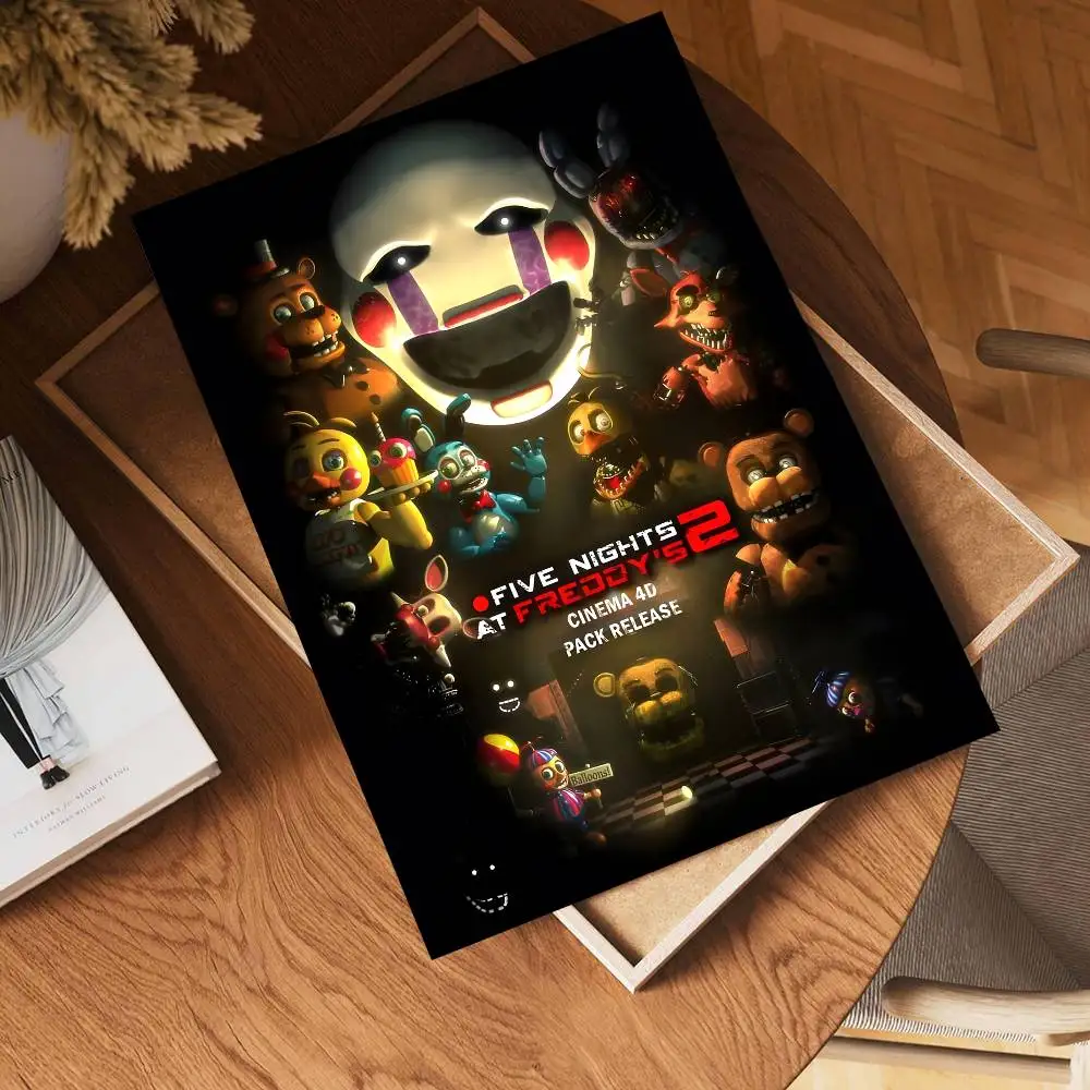 Plakat FNAF - Five Nights at Freddy's do pokoju gracza Wzór 5