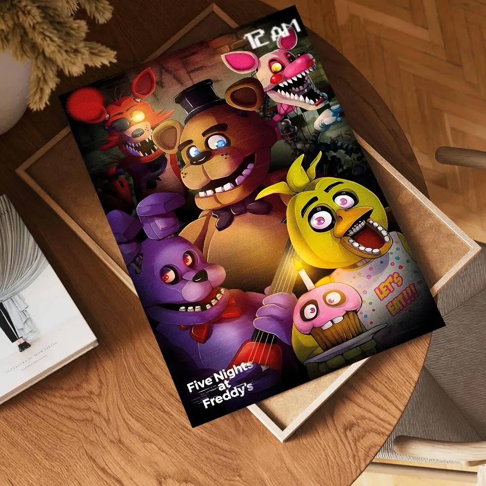 Plakat FNAF - Five Nights at Freddy's do pokoju gracza Wzór 8