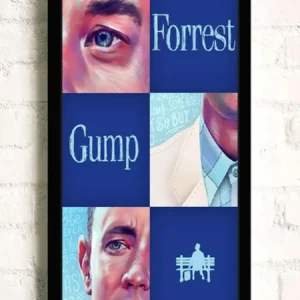 Plakat Forrest Gump klasyka kina Wzór 1