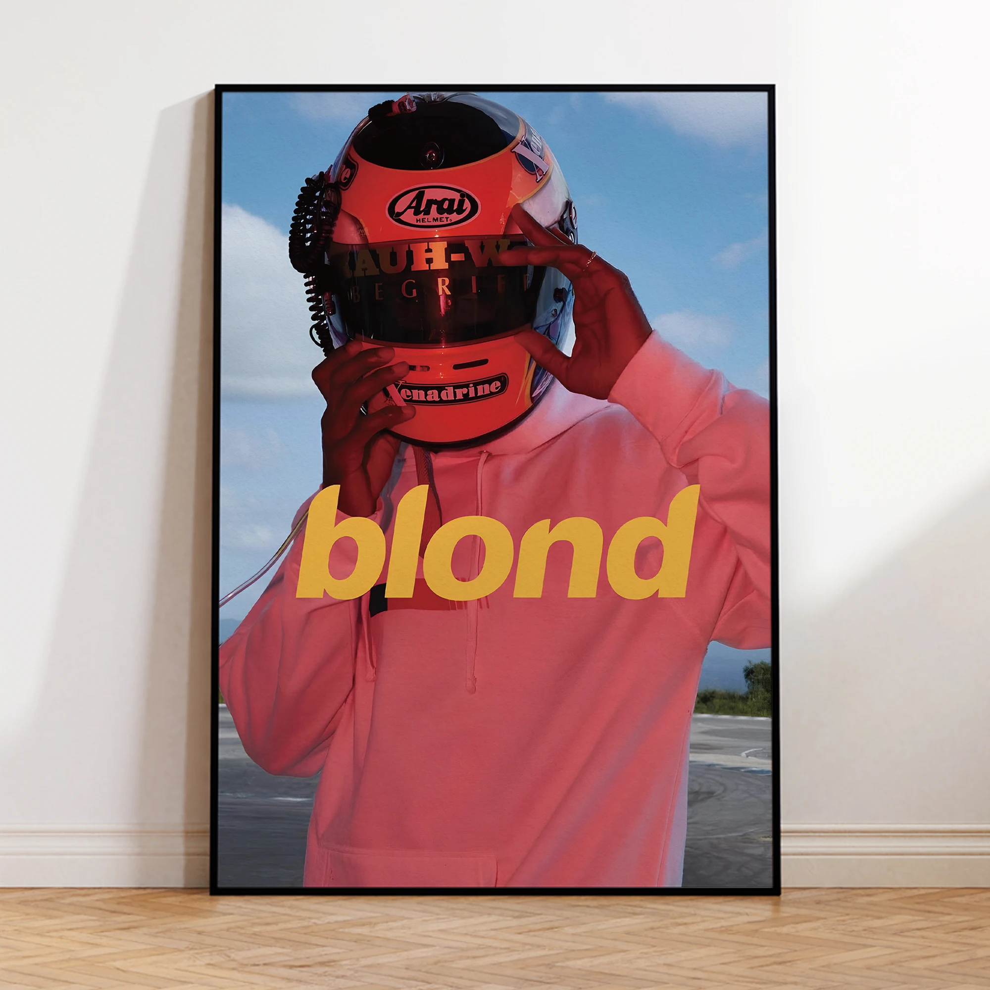 Plakat Frank Ocean Blond - nowoczesna grafika muzyczna Wzór 3