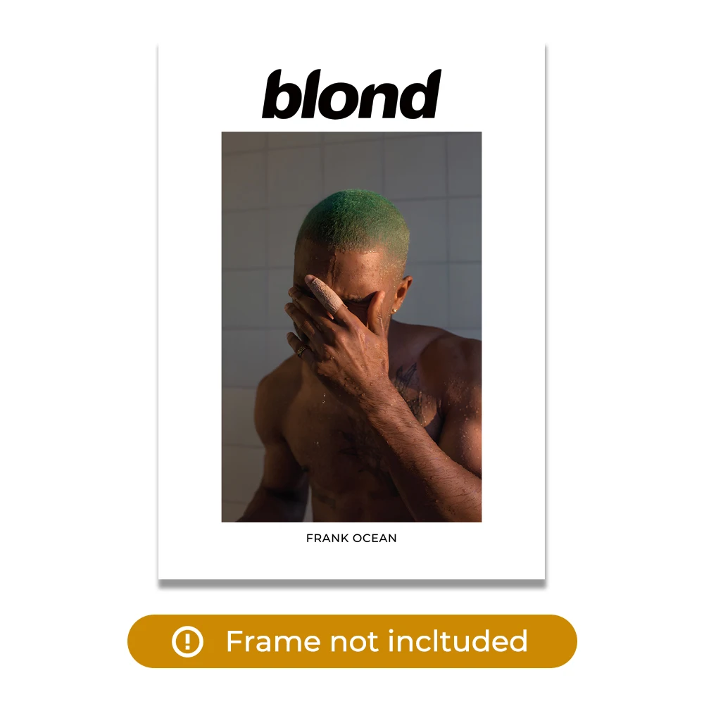 Plakat Frank Ocean Blonde No frame