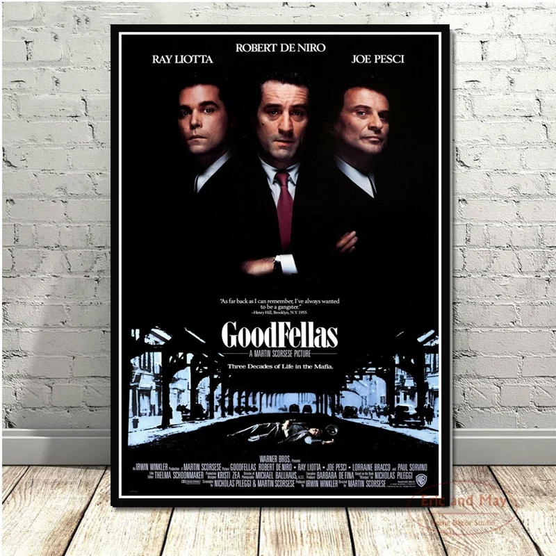 Plakat gangsterski w stylu vintage Czerwony