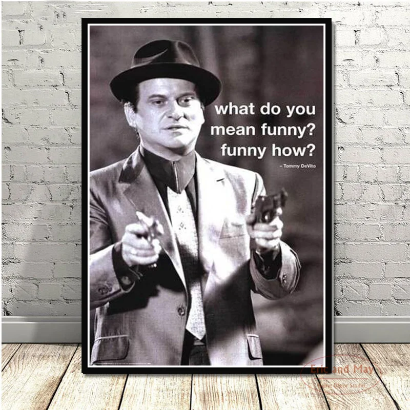 Plakat gangsterski w stylu vintage Fioletowy