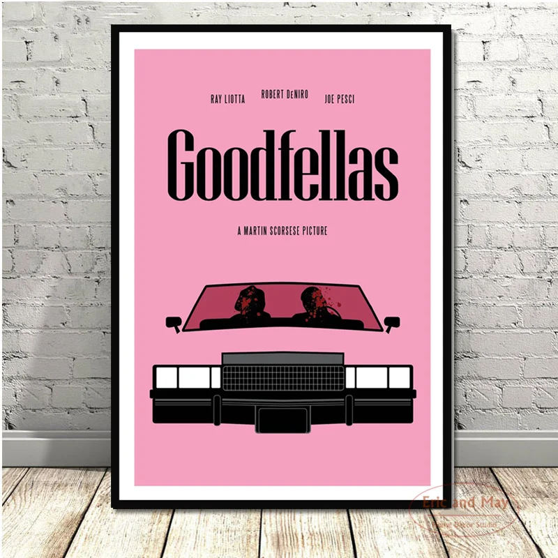 Plakat gangsterski w stylu vintage Zielony