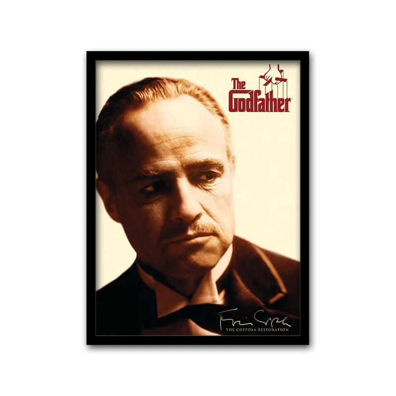 Plakat gangsterski czarno-biały vintage Czarny