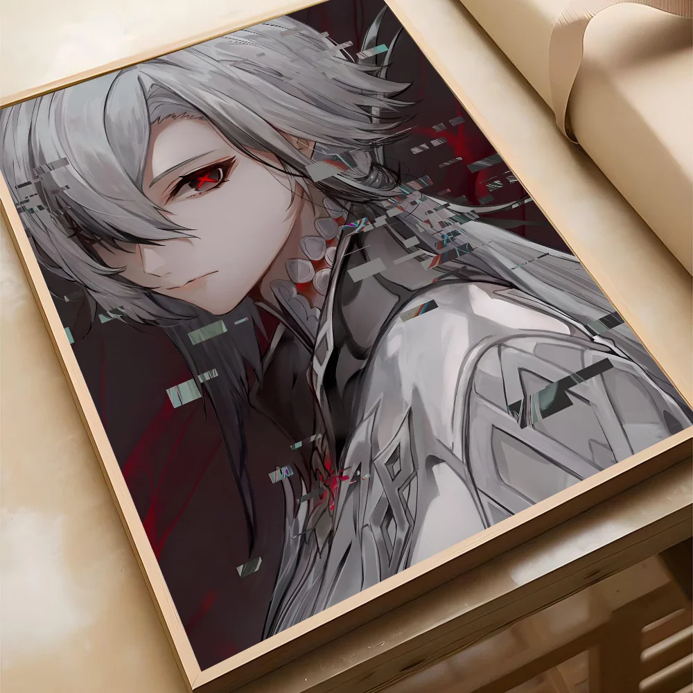 Plakat Genshin Impact Arlecchino Wzór 2