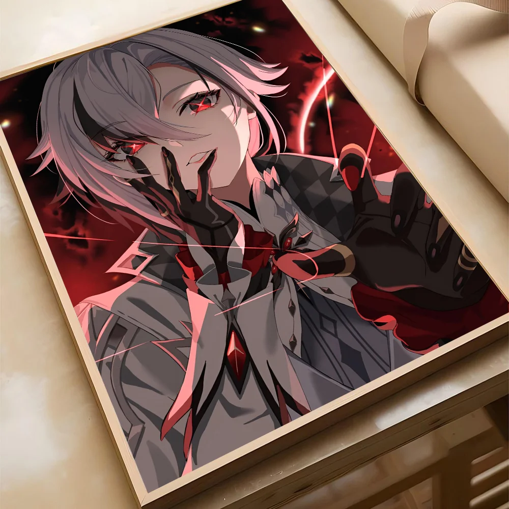 Plakat Genshin Impact Arlecchino Wzór 3