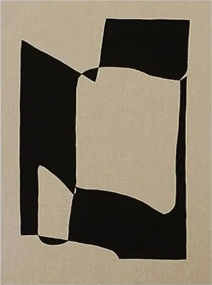 Plakat geometryczny z efektem 3D Granatowy