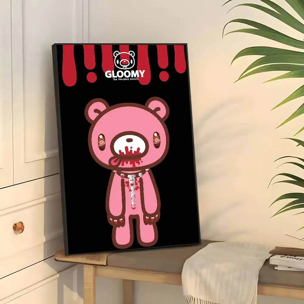 Plakat Gloomy Bear - kawaii dla fanów Wzór 4
