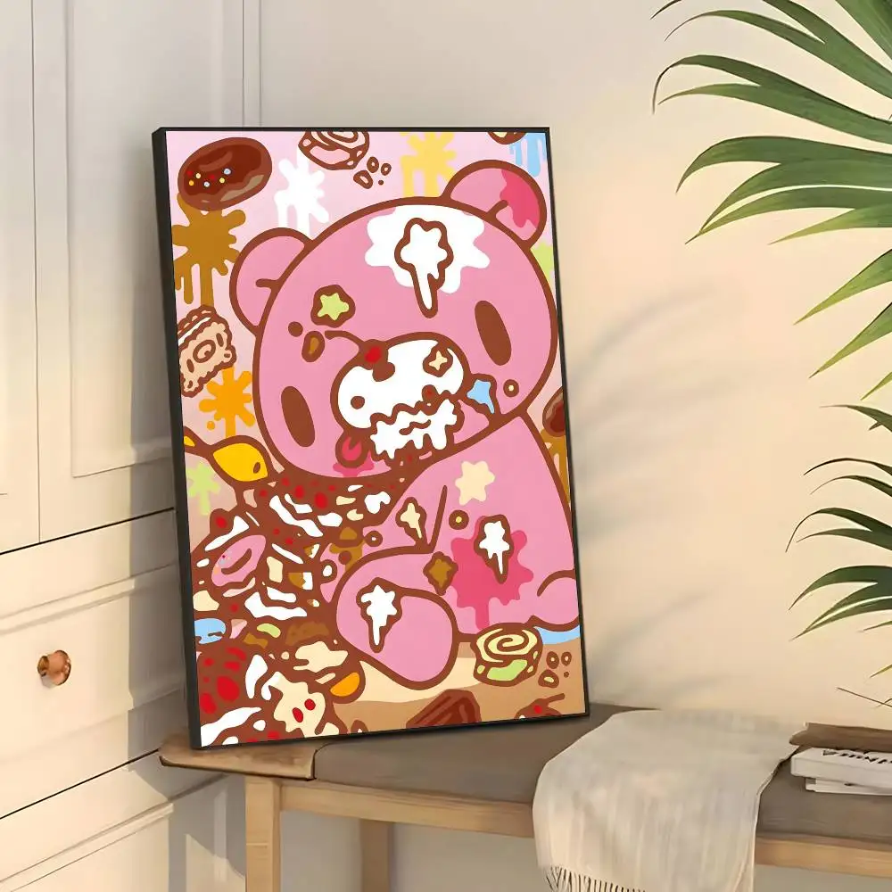 Plakat Gloomy Bear - kawaii dla fanów Wzór 6