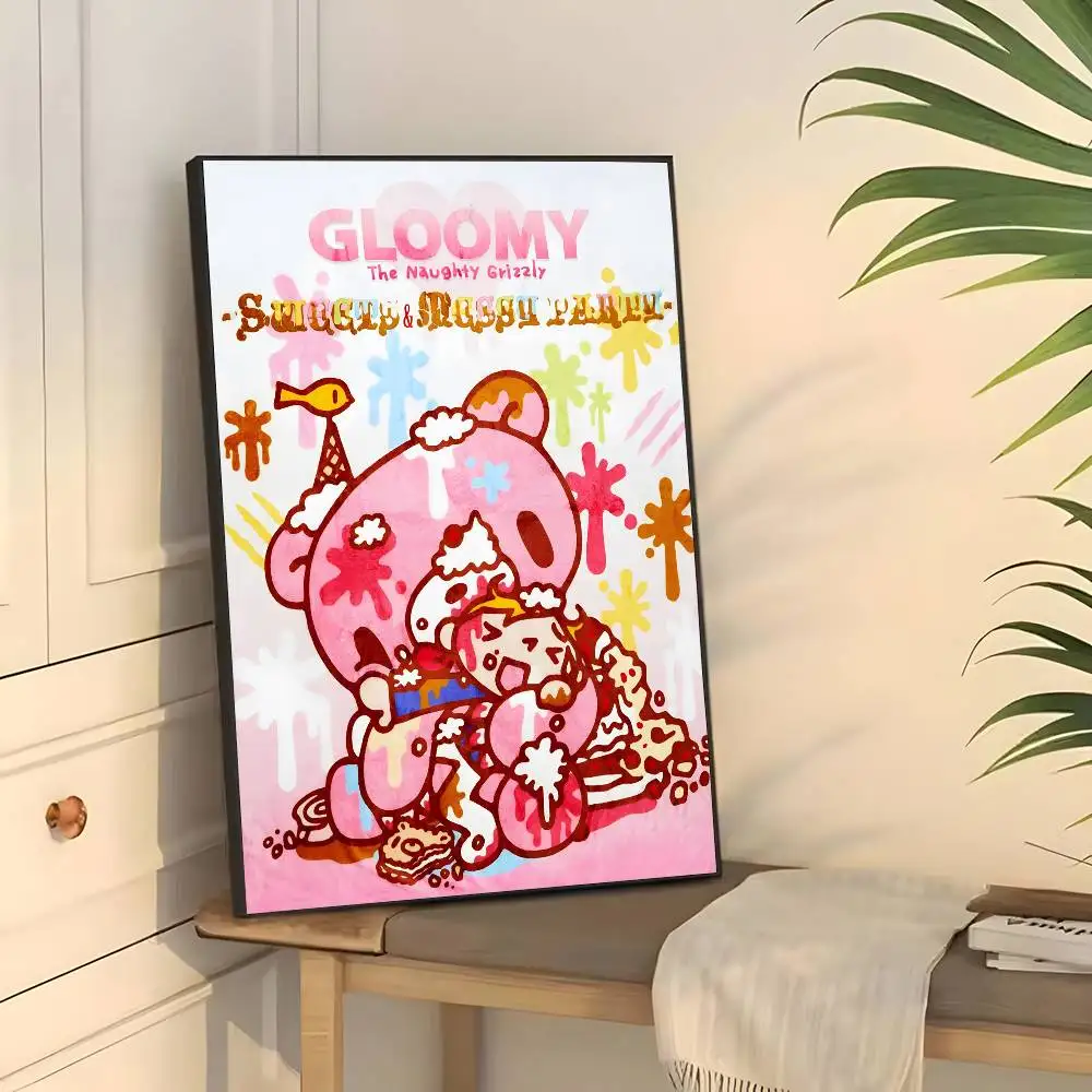 Plakat Gloomy Bear - kawaii dla fanów Wzór 8