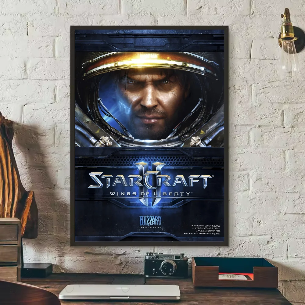 Plakat gra StarCraft - wodoodporny Czarny