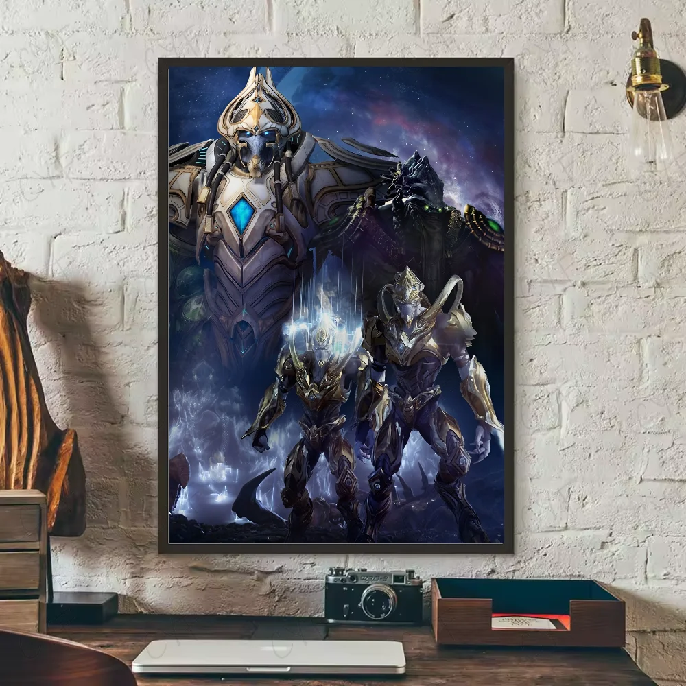 Plakat gra StarCraft - wodoodporny Fioletowy