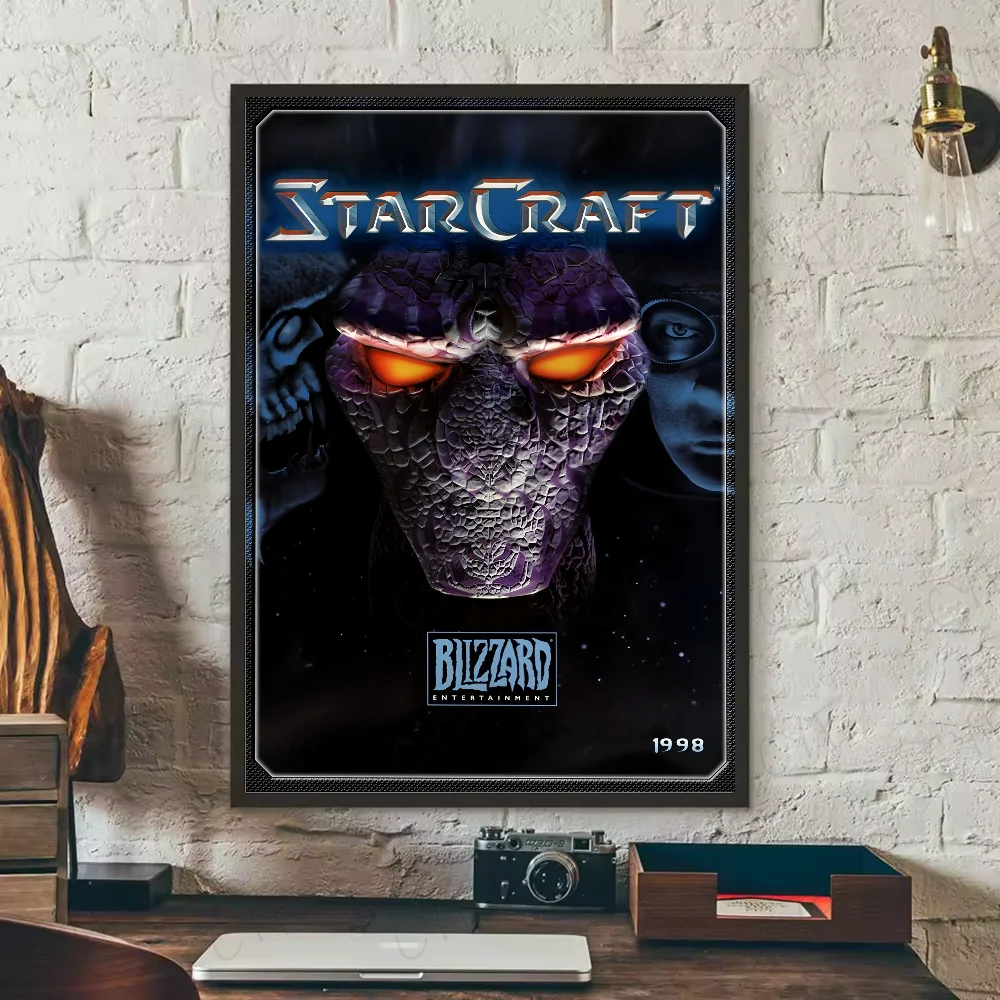 Plakat gra StarCraft - wodoodporny Szary