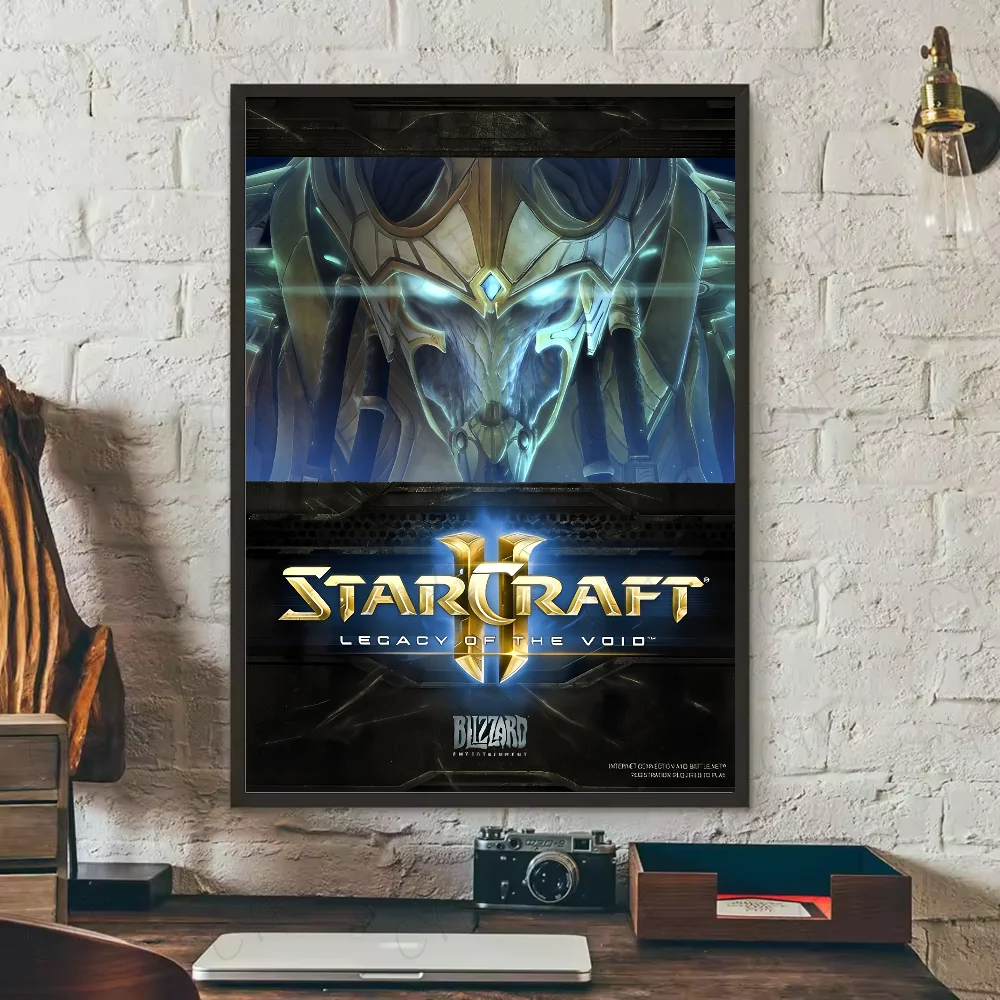 Plakat gra StarCraft - wodoodporny Zielony