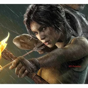 Plakat z gry Tomb Raider Wzór 1