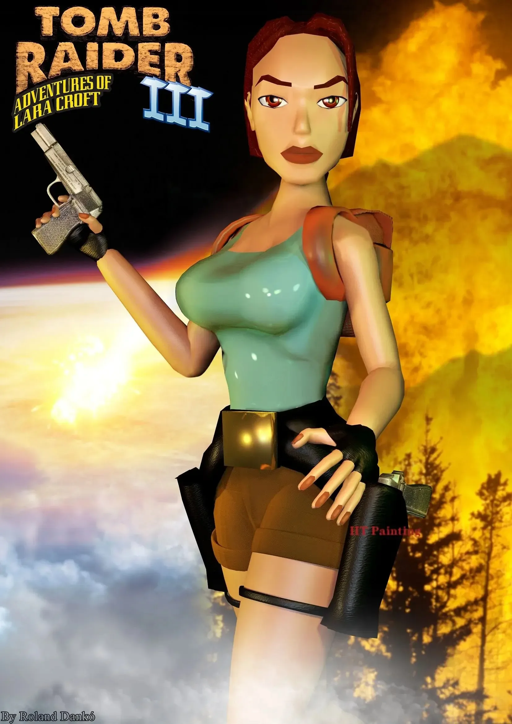 Plakat z gry Tomb Raider Wzór 10
