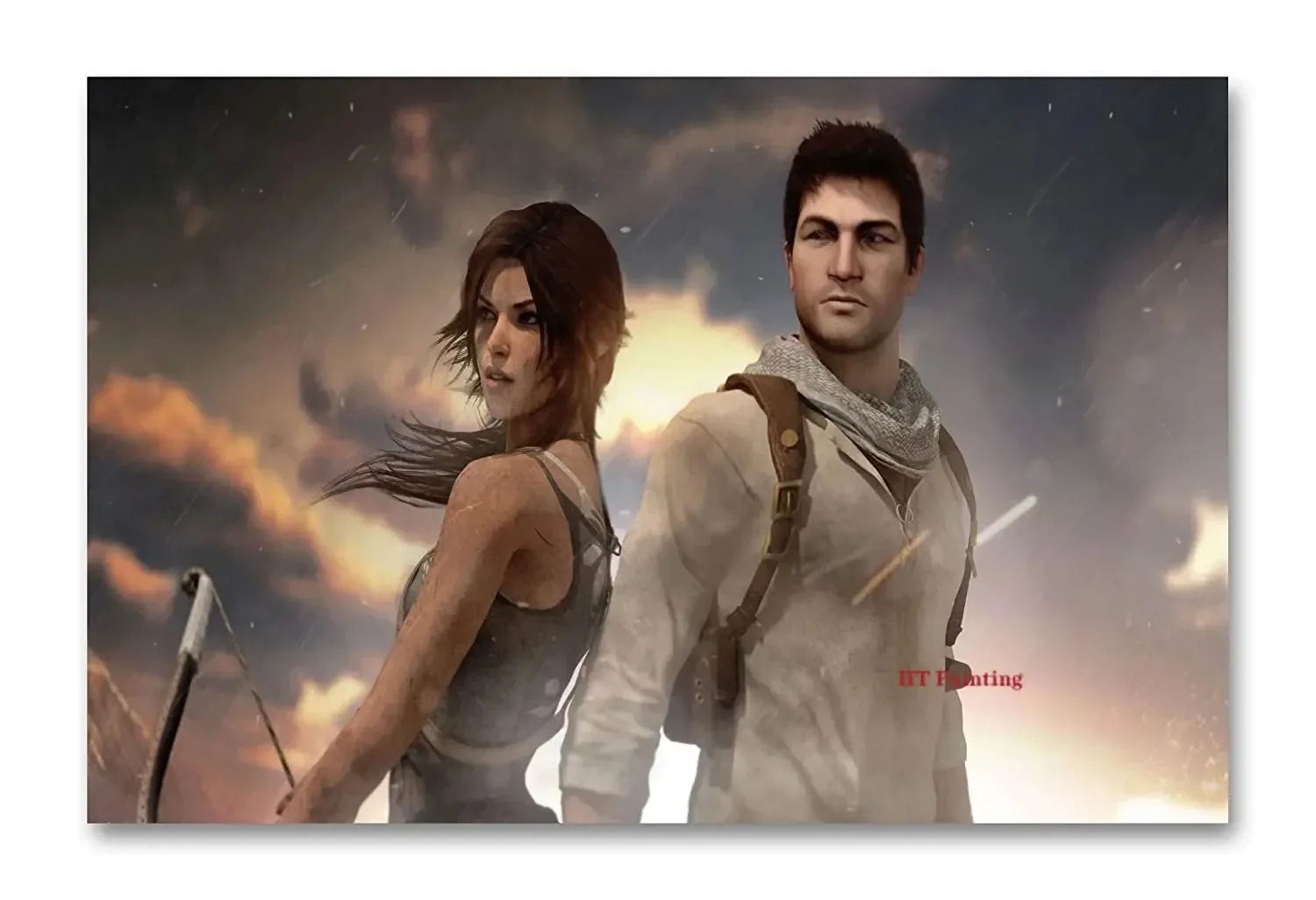 Plakat z gry Tomb Raider Wzór 2