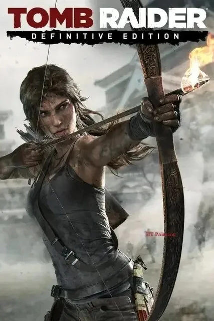 Plakat z gry Tomb Raider Wzór 8